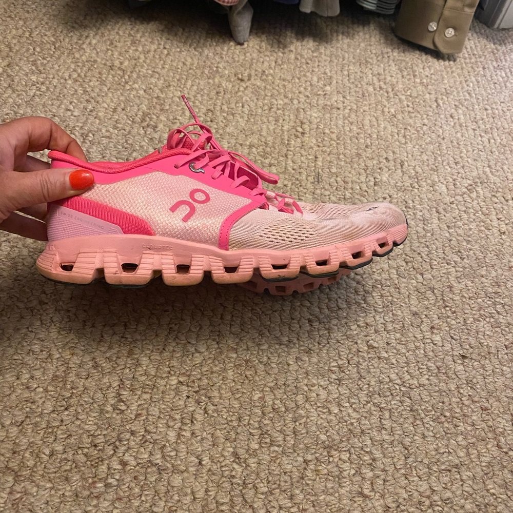 On Running Women's Athletic Shoes in Pink